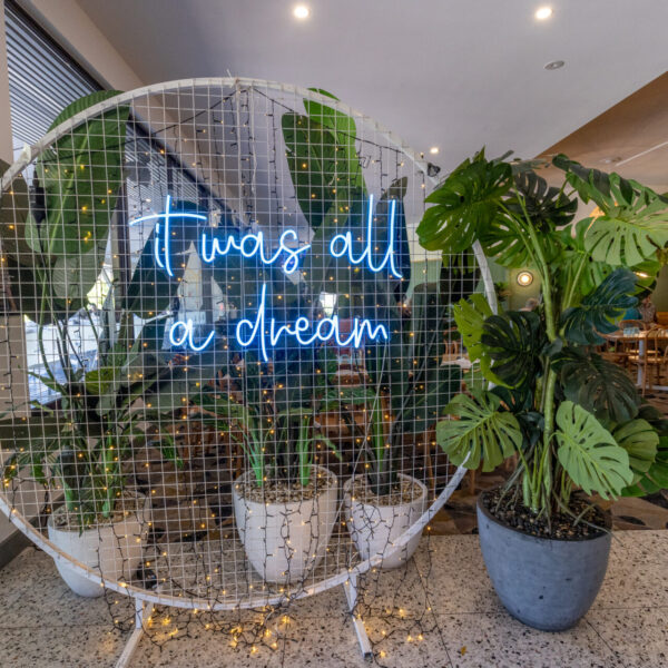 Kings beach tavern it was all a dream light up sign